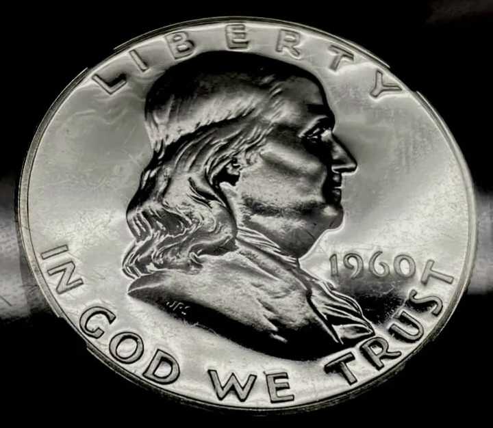 Half Dollars :  1960 Franklin NGC PF67 Silver Proof Stunner   coin collectible - Main Image 3