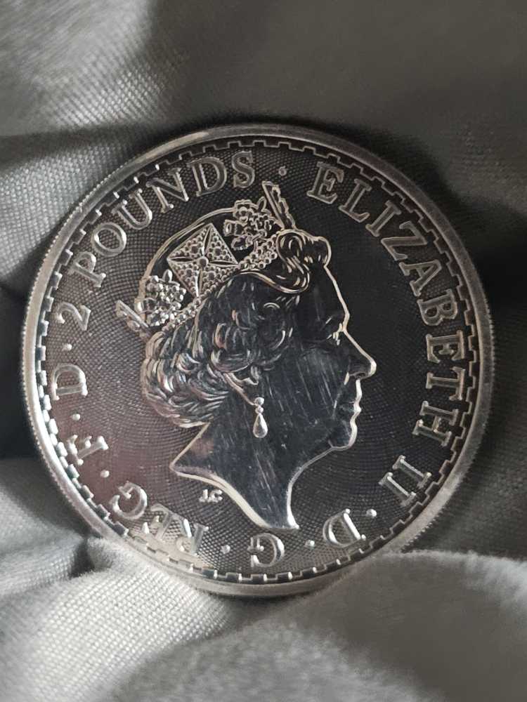 2020 Britannia 2 Pounds  coin collectible - Main Image 2