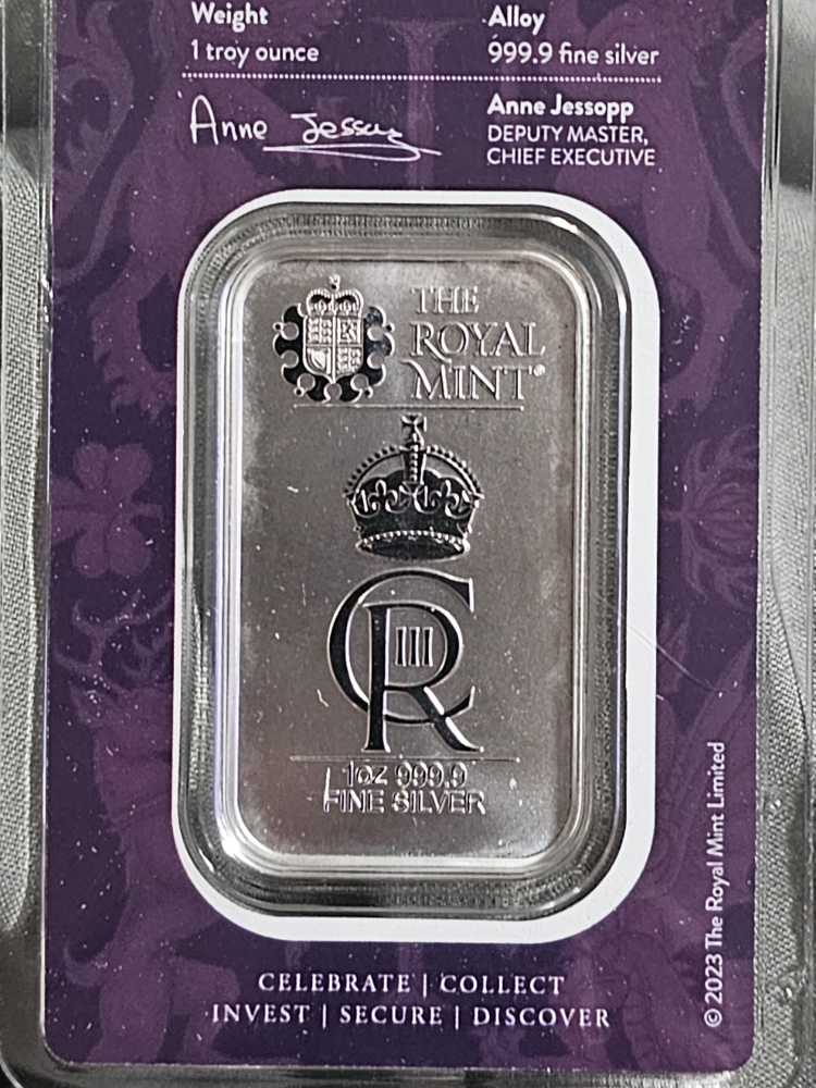1 Ounce Silver 999 Bar  coin collectible - Main Image 2