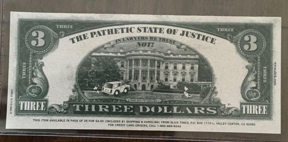 Various Paper Money - OJ Simpson & Bill Clinton  coin collectible - Main Image 2