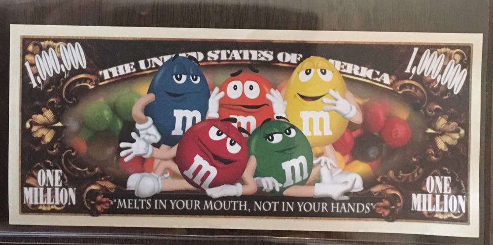 Various Paper Money - M&M’s  coin collectible - Main Image 2