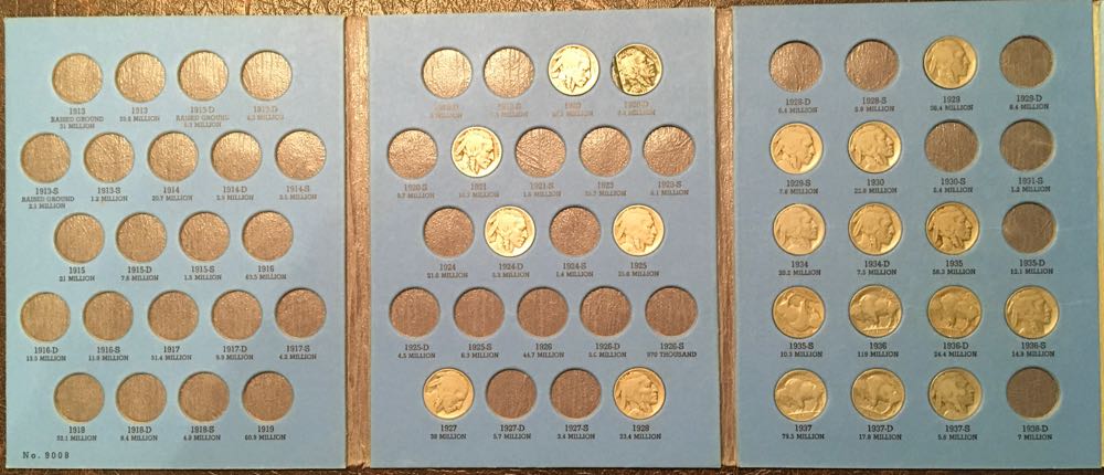 Coin Book 05 - 1913-1938 Nickels Buffalo  coin collectible - Main Image 2