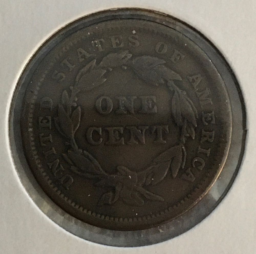 Coin Penny - 1842 Coronet Large Cent  coin collectible - Main Image 2