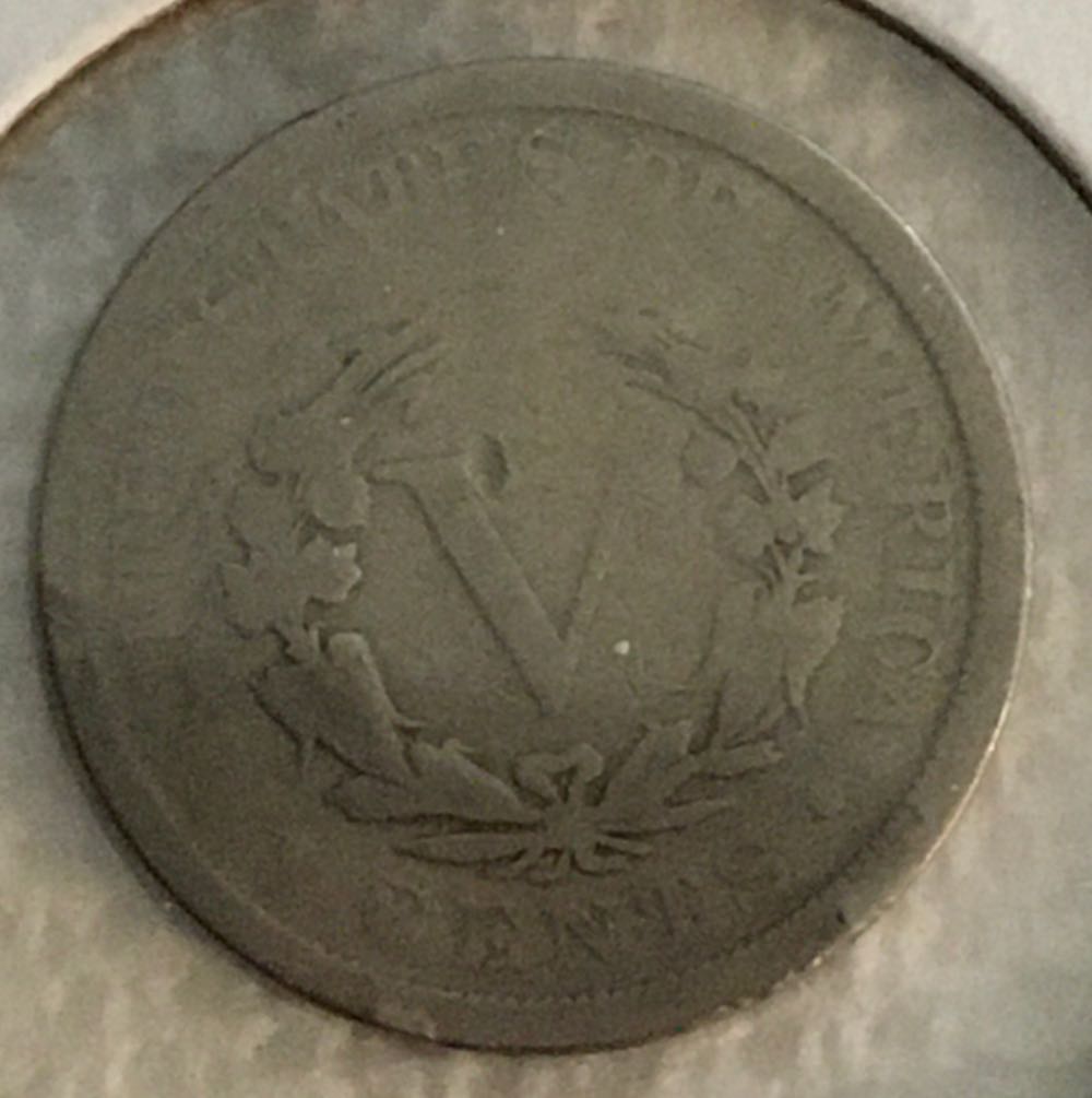 Coin Nickel - 1901 Liberty Head  coin collectible - Main Image 2