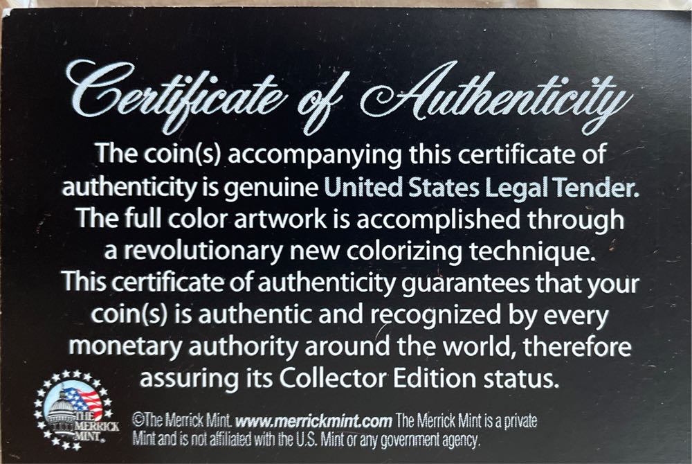 One Dollar: NASA Artemis  coin collectible - Main Image 4