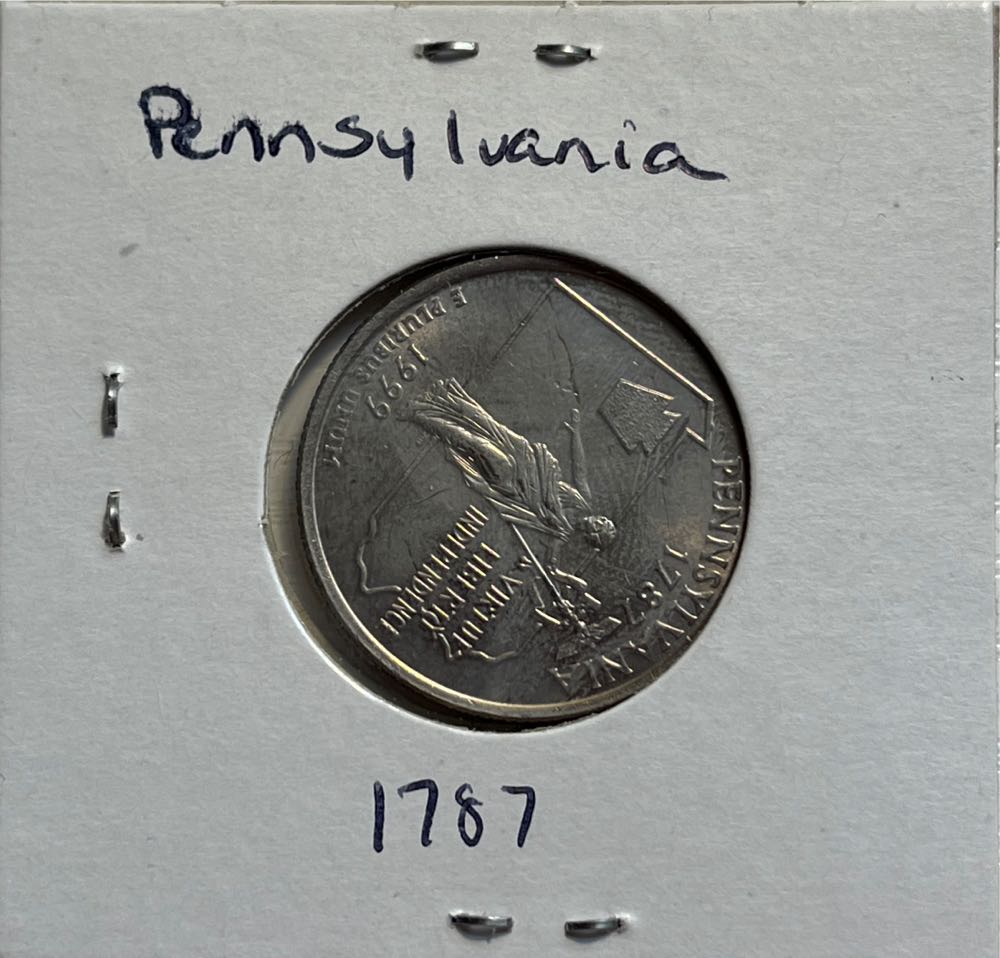 1999 D Pennsylvania Quarter  coin collectible - Main Image 2