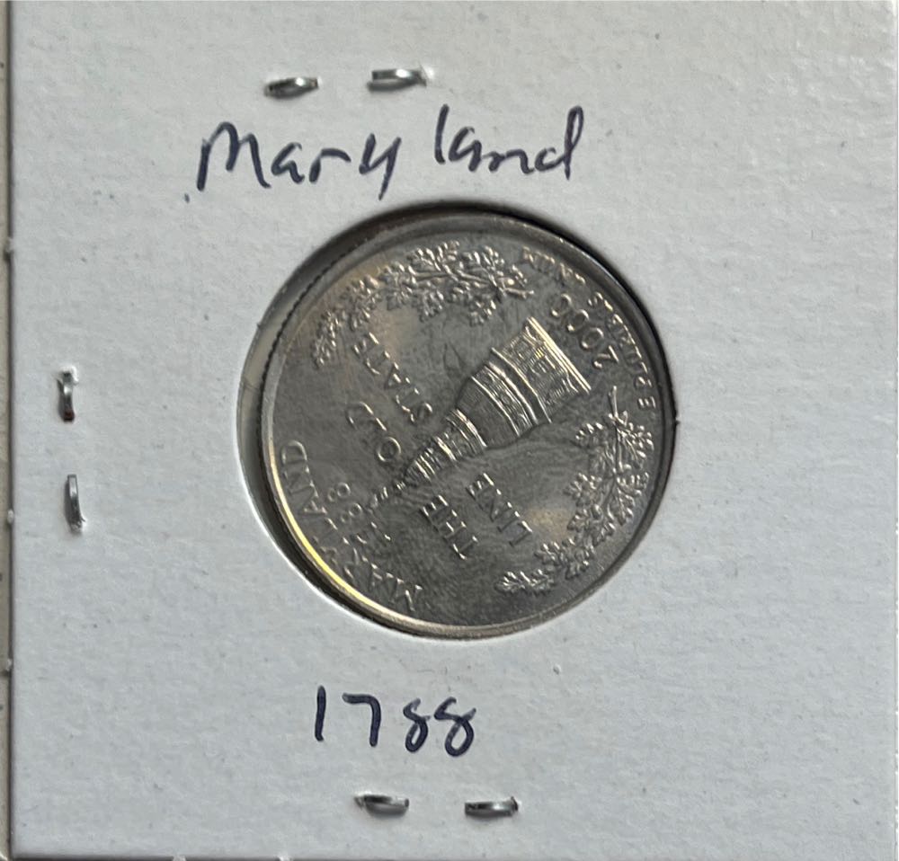 2000 D Maryland  coin collectible - Main Image 2