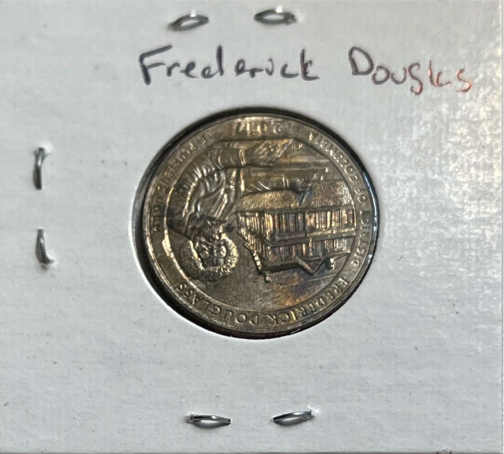 American 2017 D America The Beautiful Frederick Douglas National Historic Site (District Of Columbia) 25 Cent Washington Quarter  coin collectible - Main Image 2
