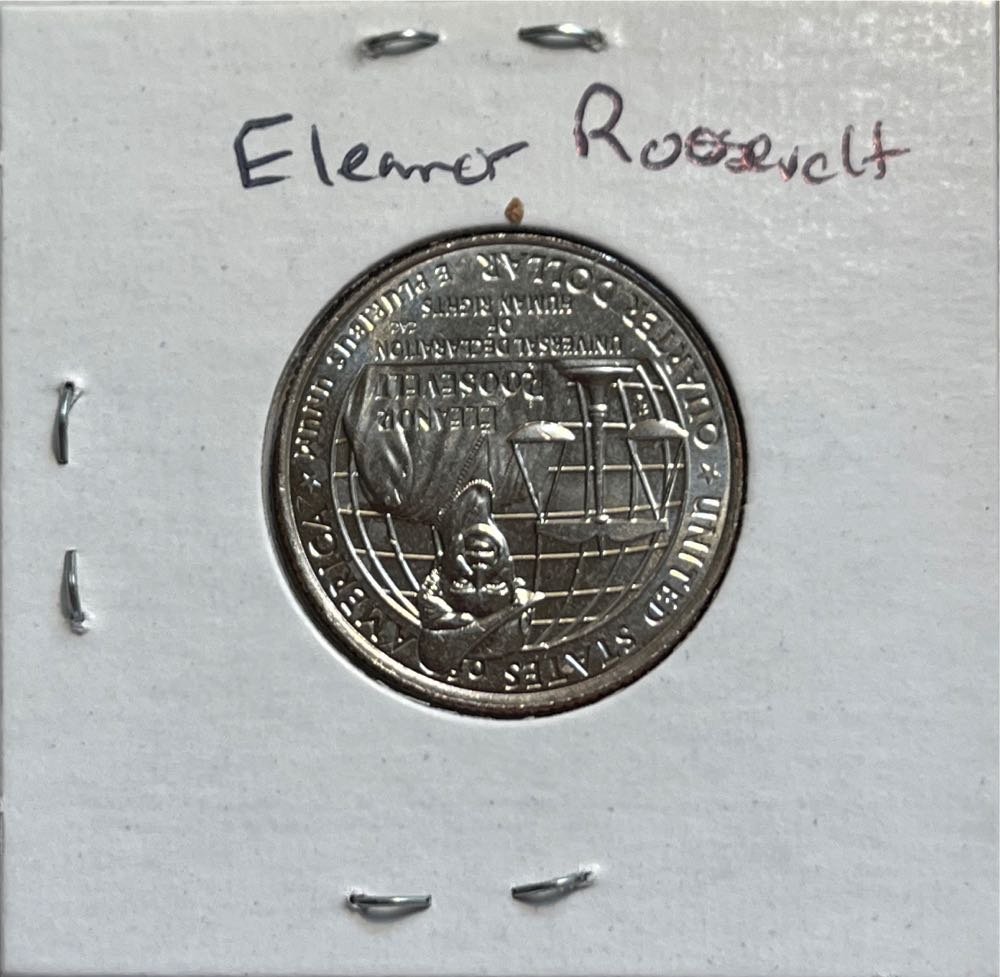 Eleanor Roosevelt 2023 (D)  coin collectible - Main Image 2