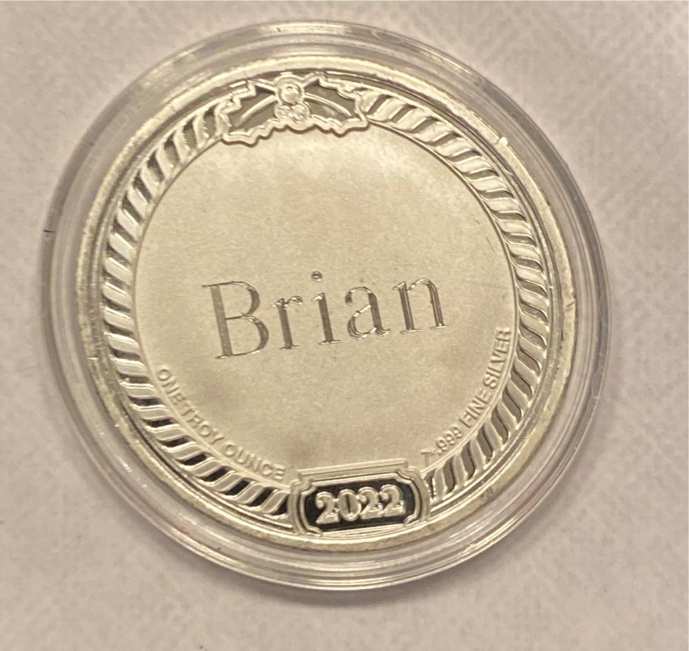 (BCs) Christmas Coin -2022 Merry Christmas  coin collectible - Main Image 2