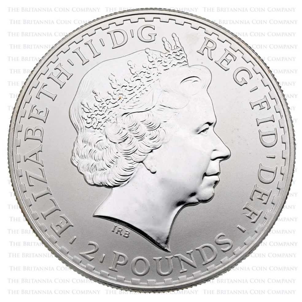 Britannia £2 Silver Bullion (2001)  coin collectible - Main Image 2