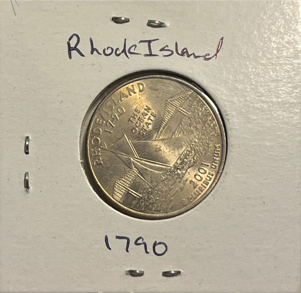 Rhode Island 2001 (P)  coin collectible - Main Image 2