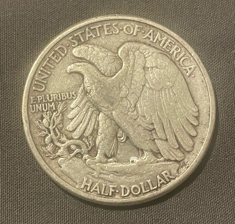 Coin- USA Constitutional Coins (90% Silver $.50 Walking Liberty Half Dollar - Various Dates)  coin collectible - Main Image 2