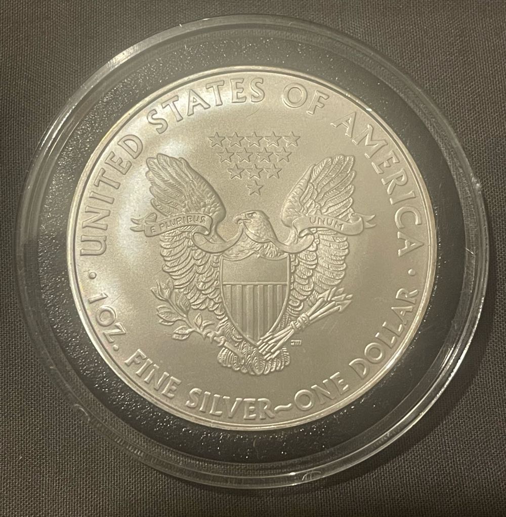 Coin- USA Constitutional Coins (.999% Silver $1 Silver Eagle/ Walking Liberty Dollar - Various Dates)  coin collectible - Main Image 2