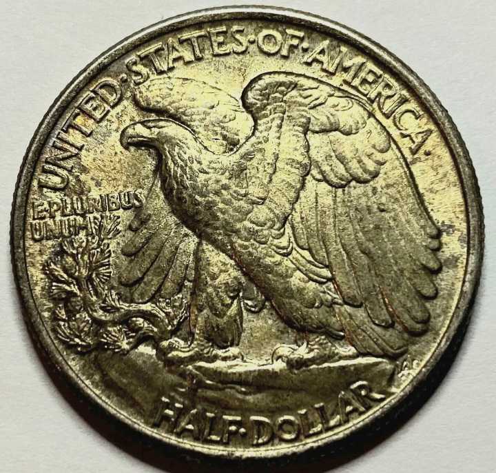Half Dollars : 1944 P Waking Liberty  coin collectible - Main Image 2
