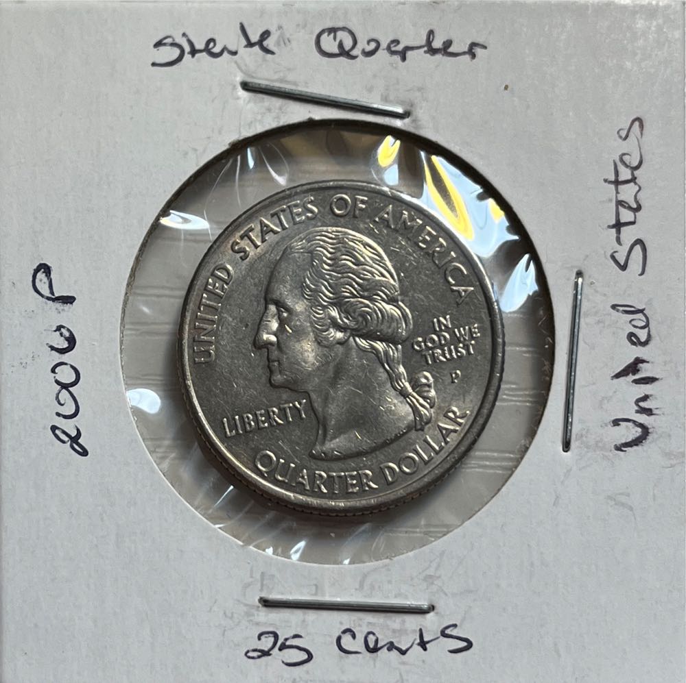 American 2001 D New York (1788) State 25 Cent Washington Quarter