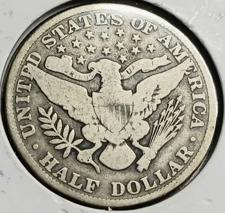 Half Dollars : 1910 Barber   coin collectible - Main Image 2