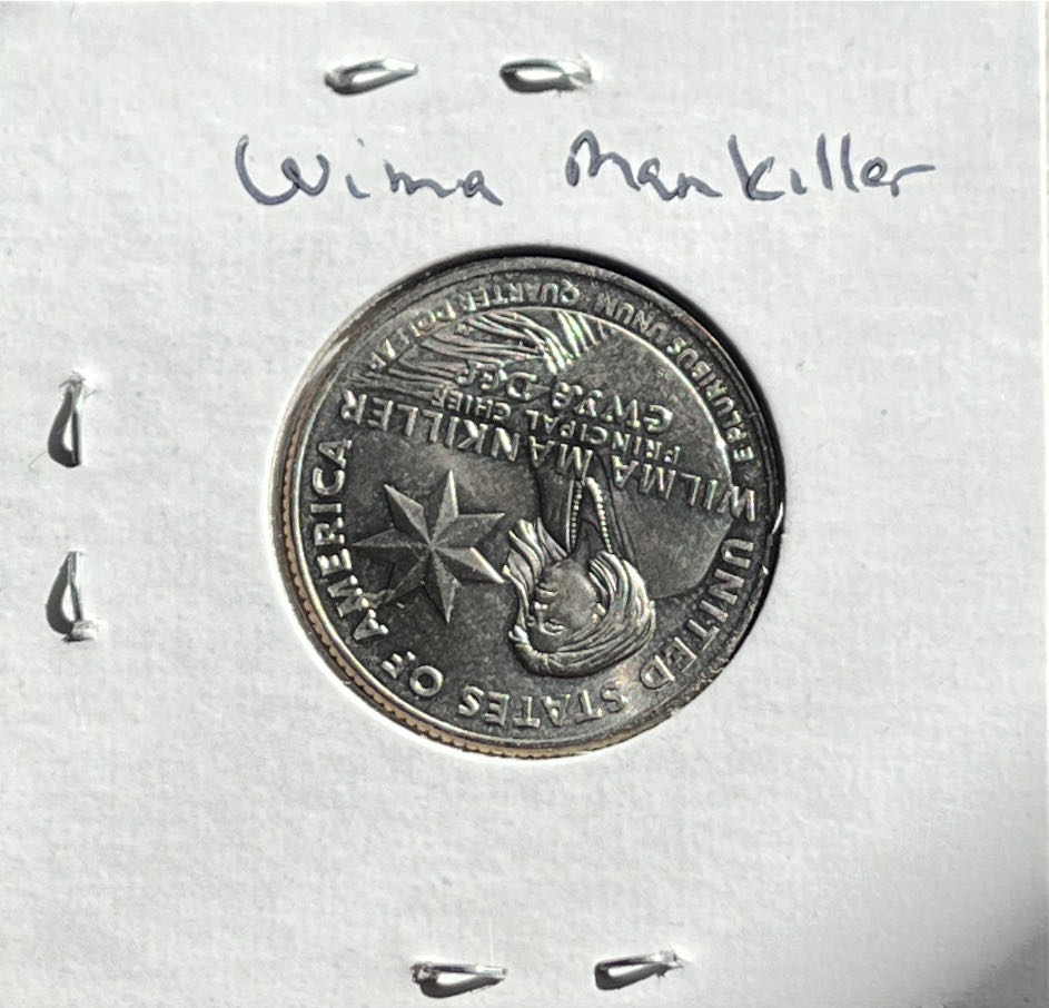 Wilma Mankiller 2022 (P)  coin collectible - Main Image 2