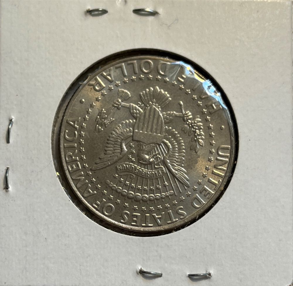 American 1991 P 50 Cent Kennedy Half Dollar  coin collectible - Main Image 2