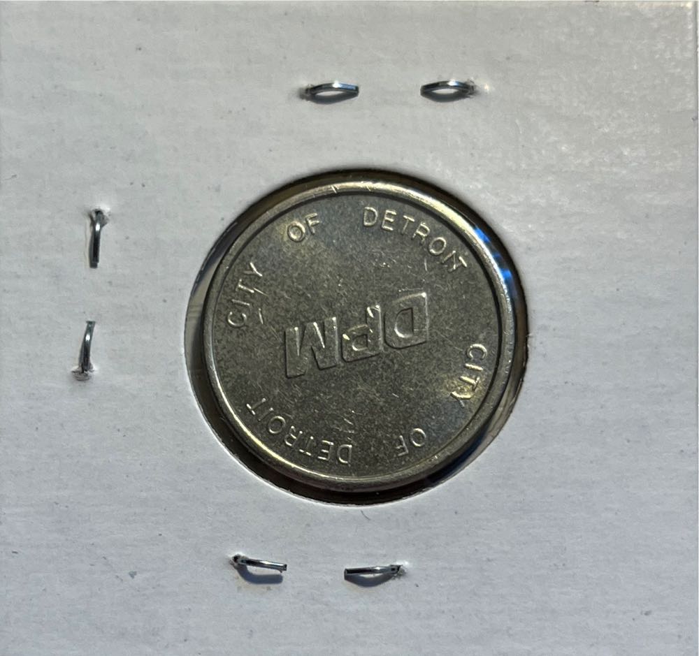 Detroit People Mover (DPM) Coin  coin collectible - Main Image 2