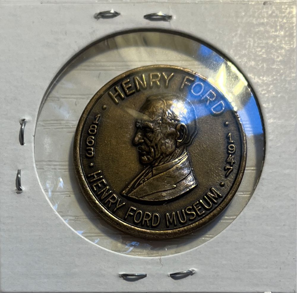 Menlo Park Laboratory Greenfield Village Henry Ford (1863 To 1947) Henry Ford Museum Coin  coin collectible - Main Image 2