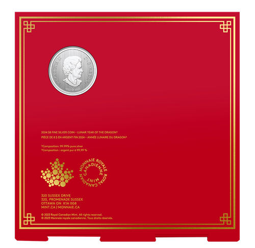 Lunar | 2024 Dragon  coin collectible - Main Image 3