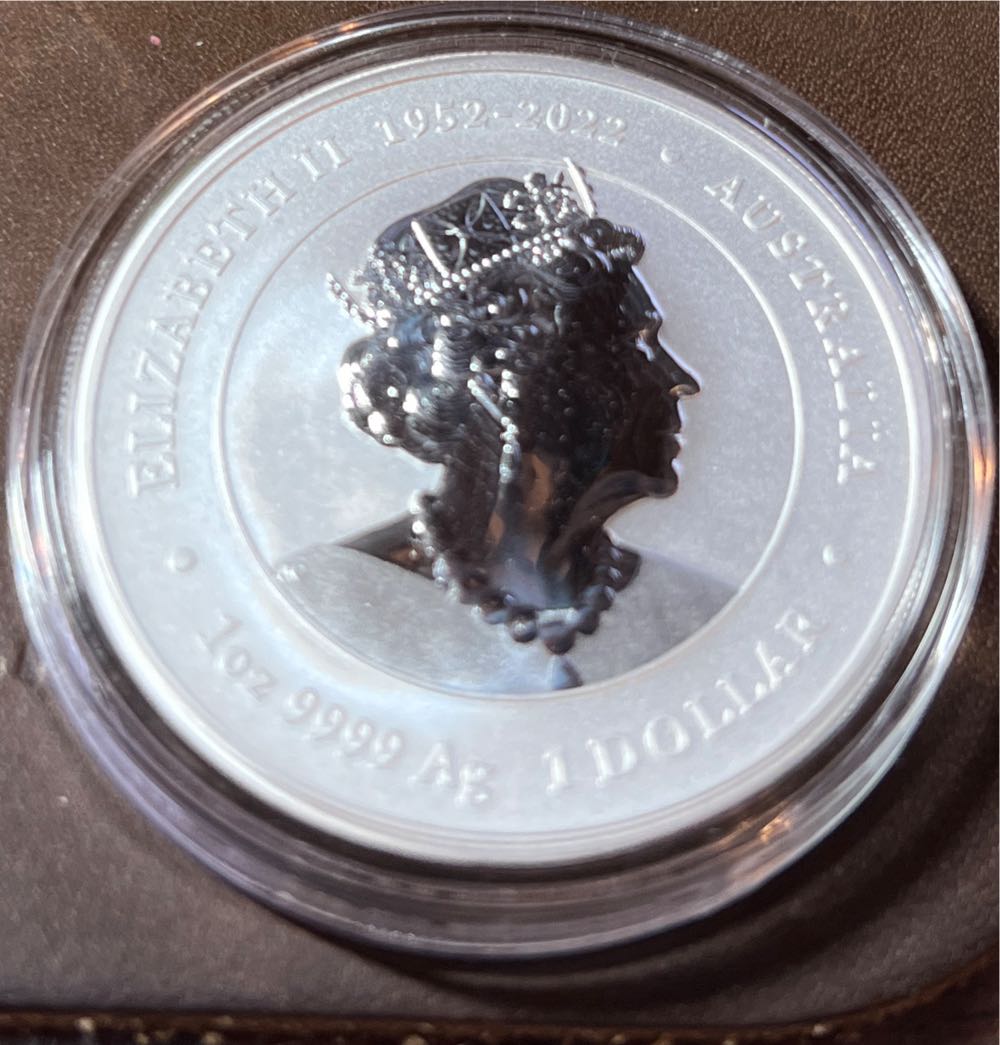 2024-P Australia $1 1-oz Silver Series III Year Of The Dragon NGC MS70  coin collectible - Main Image 2