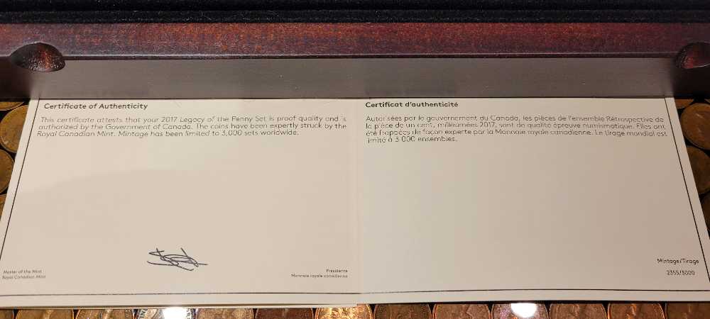 2017 Legacy Of The Penny Set  coin collectible - Main Image 3
