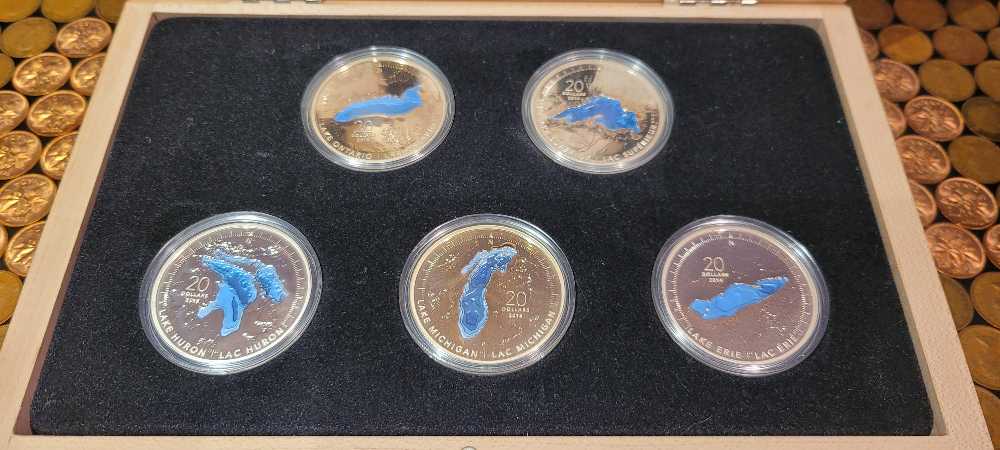2014 & 2015 The Great Lakes   coin collectible - Main Image 3