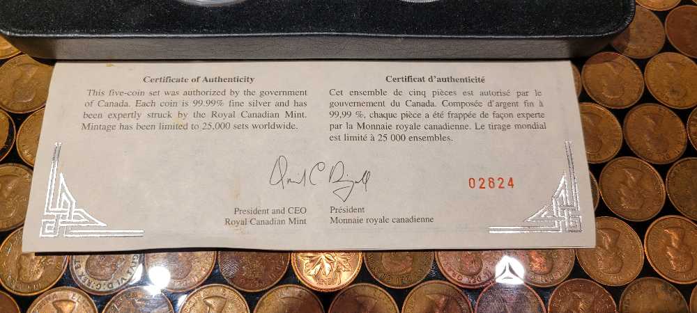 2004 Silver Maple Leaf Privy Mark Set  coin collectible - Main Image 3