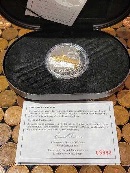 2003 HCMS Bras d’Or  coin collectible - Main Image 2