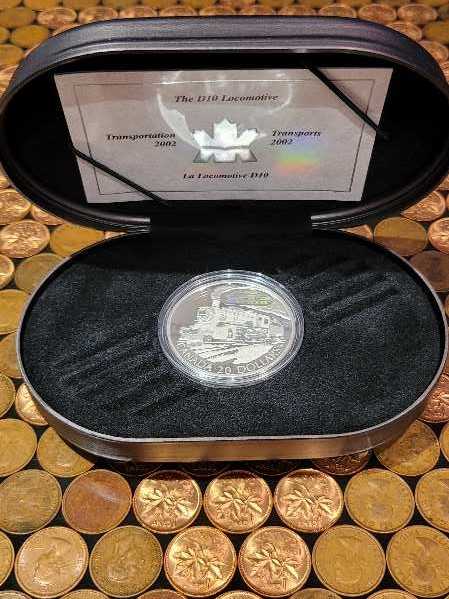 2002 D10 Locomotive  coin collectible - Main Image 1