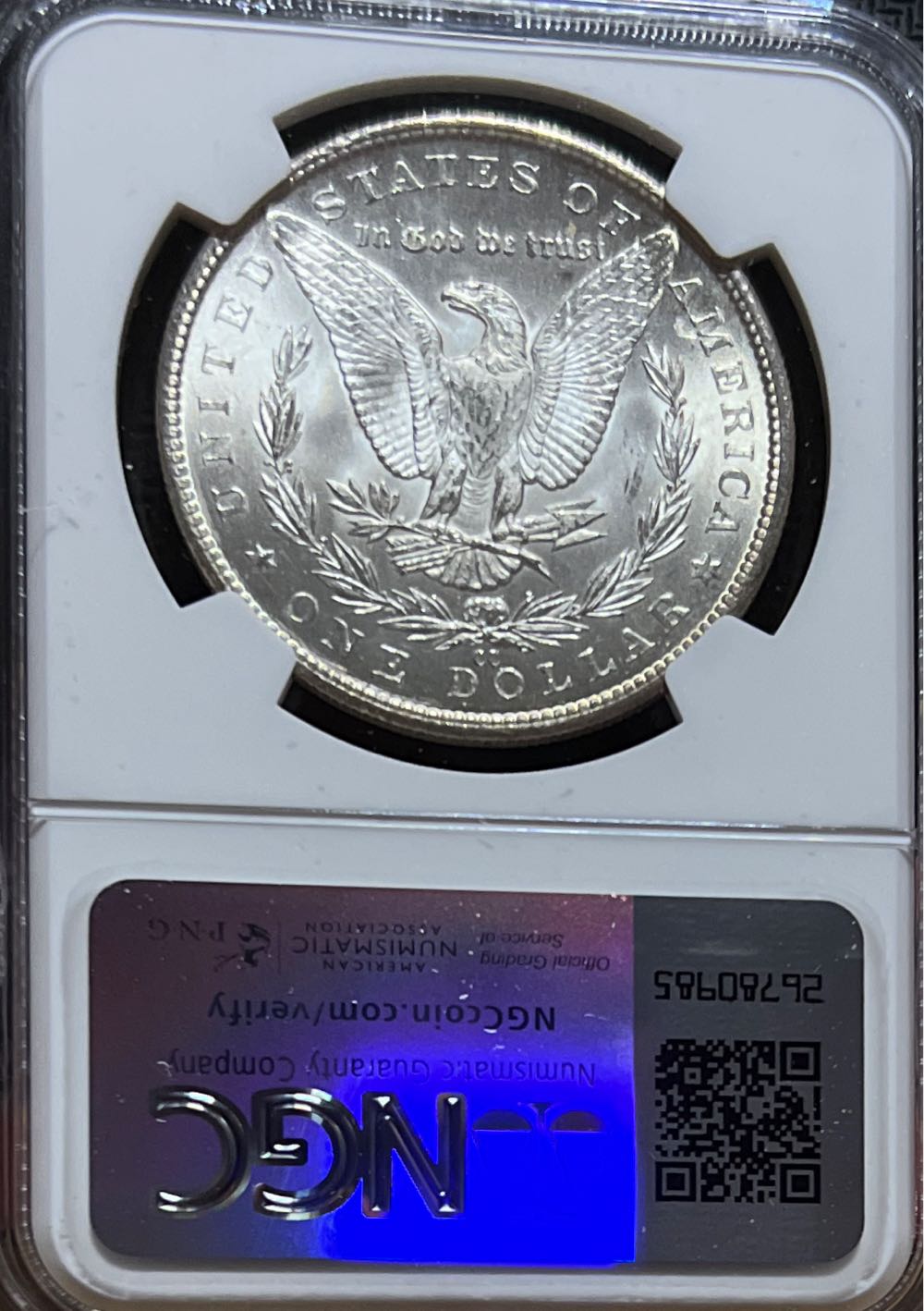 Morgan Silver Dollar - 1884 CC  coin collectible - Main Image 2