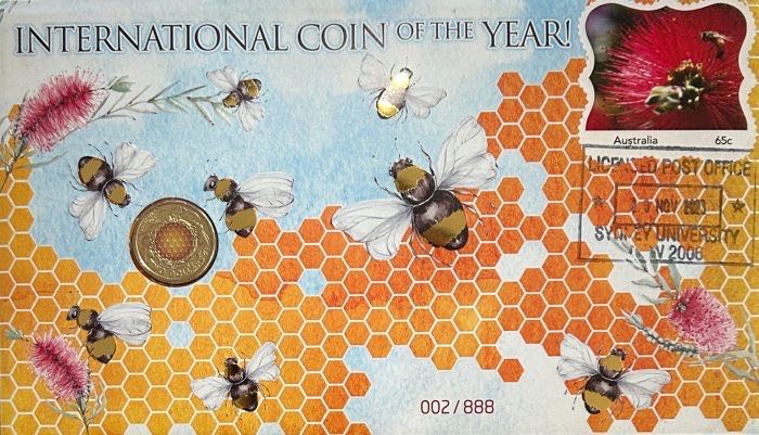 $2 2022 | Honey Bee  coin collectible - Main Image 3