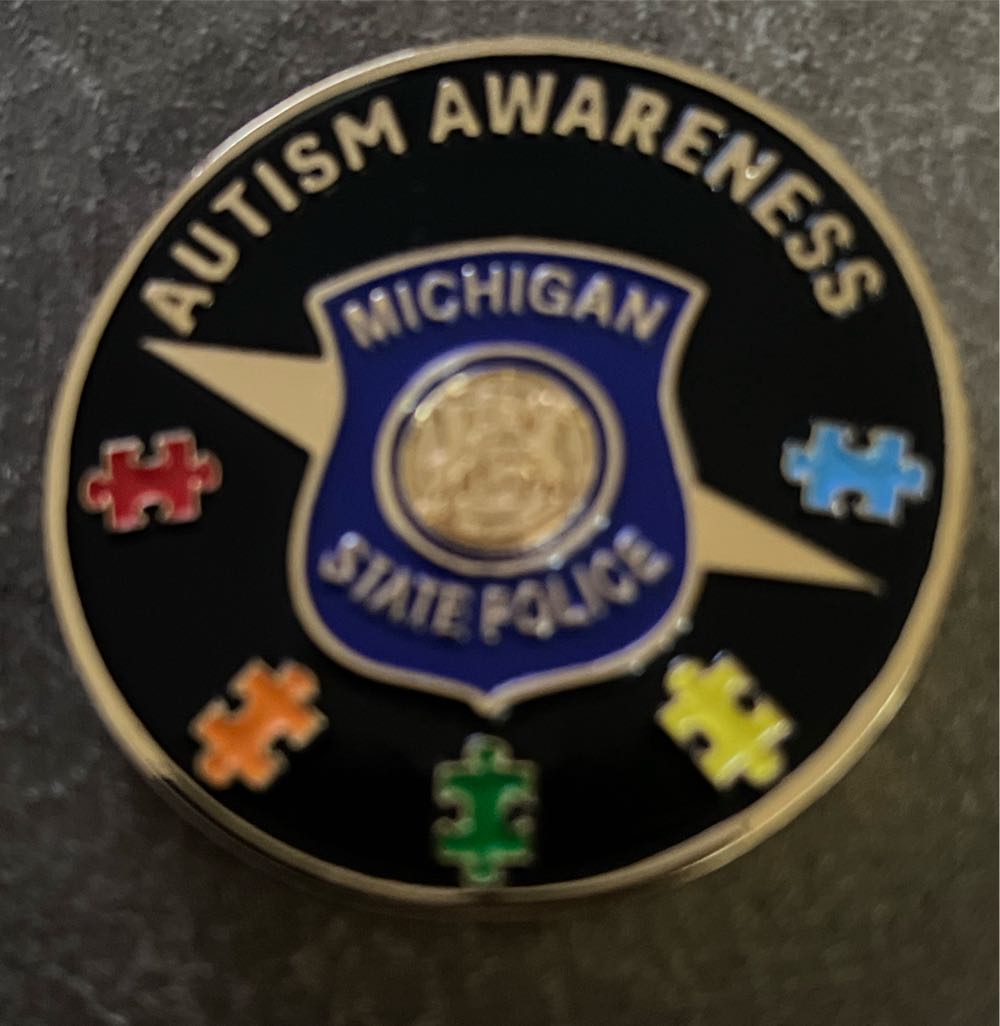 Michigan State Police  coin collectible - Main Image 3