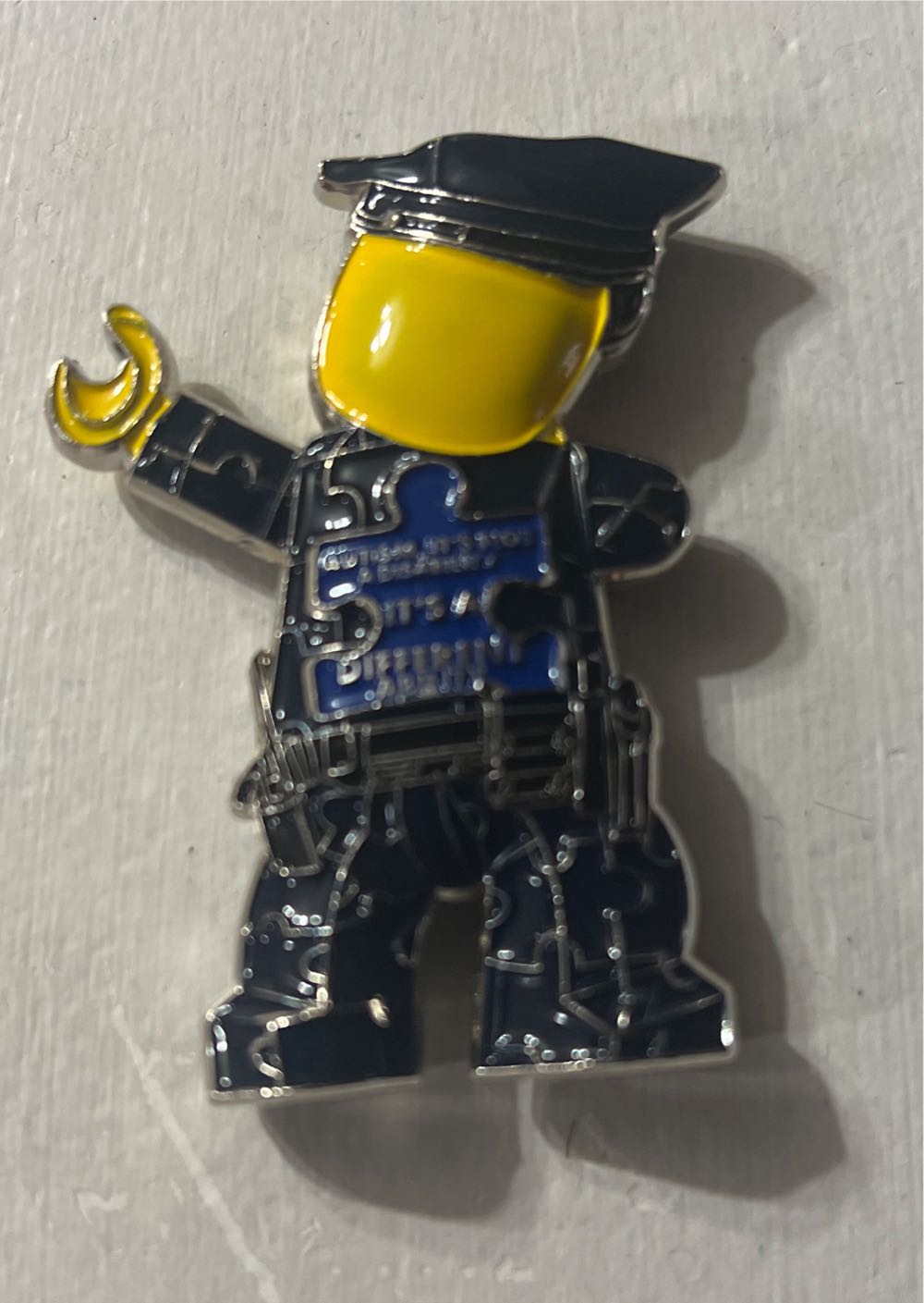 Lego Man Policeman  coin collectible - Main Image 3