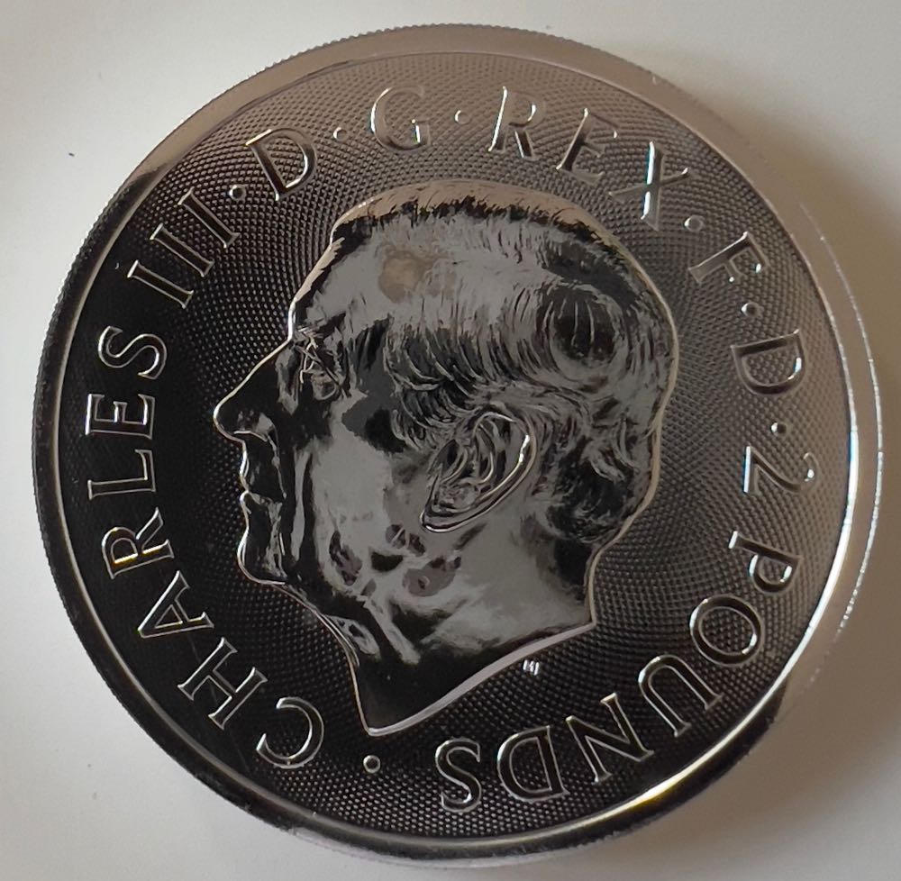 2024 Britannia Liberty - Standard  coin collectible - Main Image 4