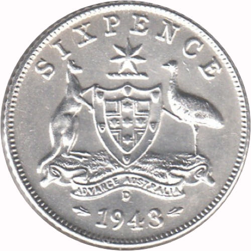 6Pence | 1943D NGC  coin collectible - Main Image 2