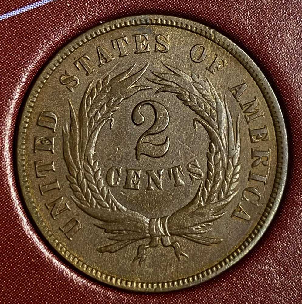 Type Sets : Rare Coins Of America 1968 Two Cent Piece Set Piece 3 Of 5  coin collectible - Main Image 2