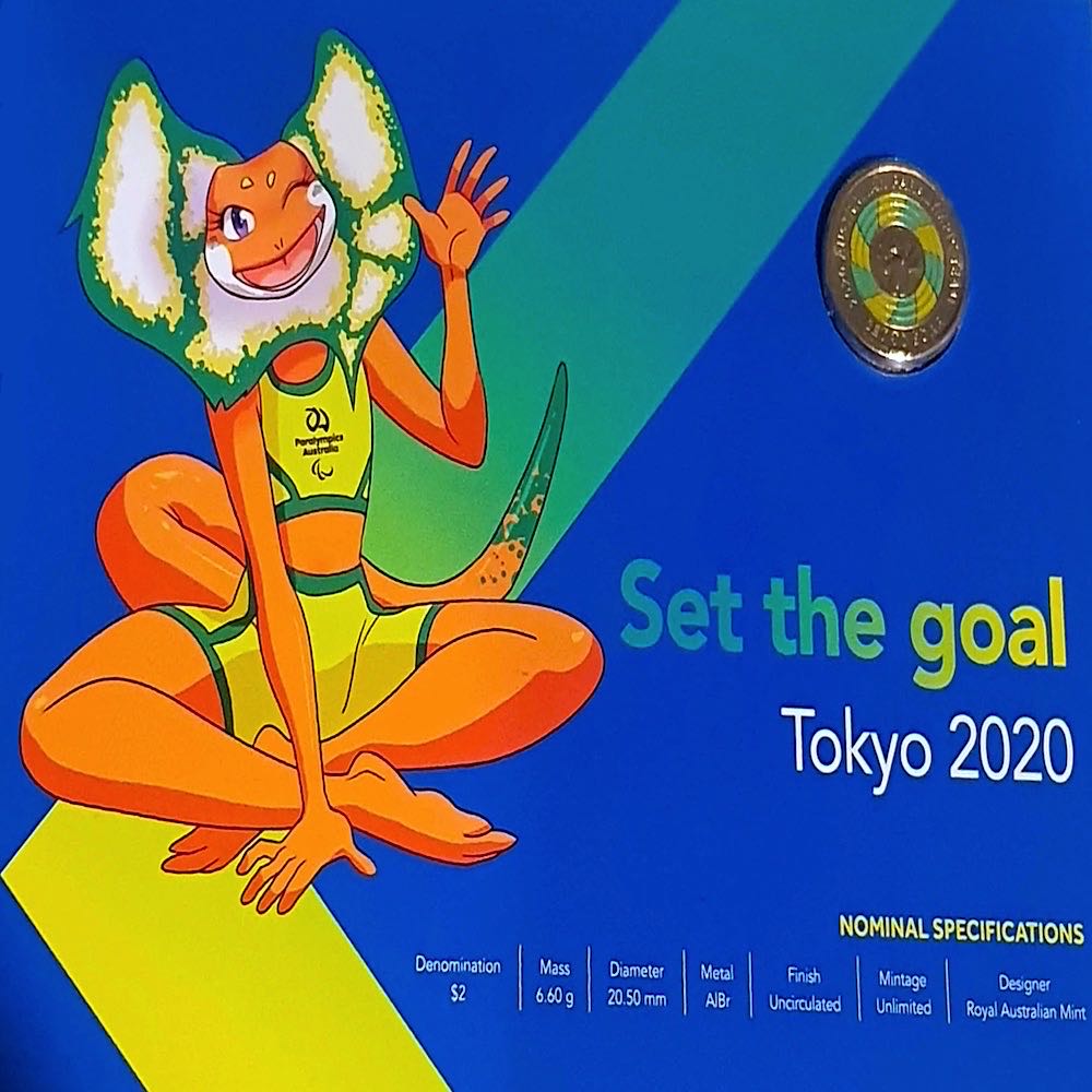 2020 | Tokyo Paralympics  coin collectible - Main Image 2