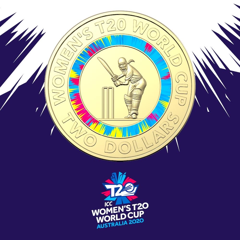 2020 | Women Cricket  coin collectible - Main Image 2