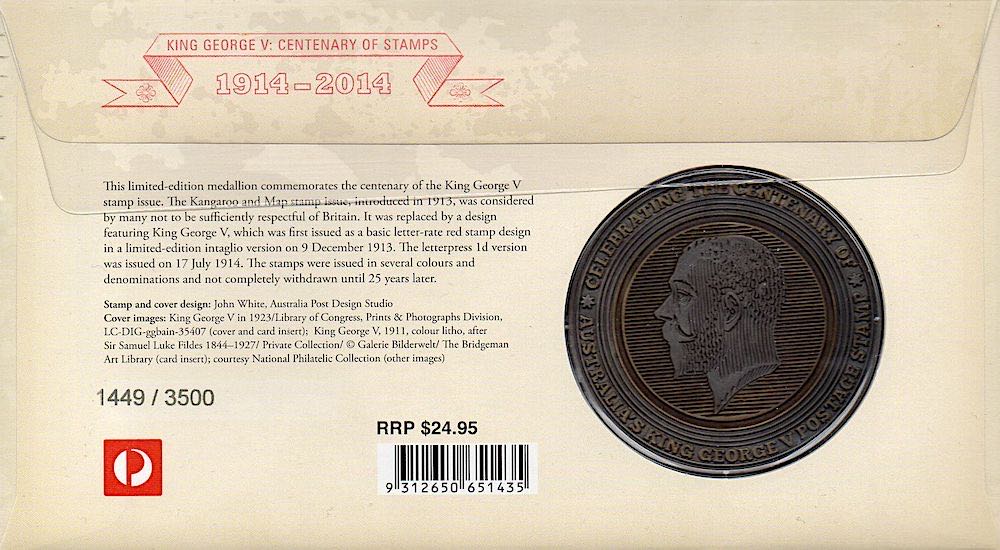 2014 | Stamps Centenary  coin collectible - Main Image 4