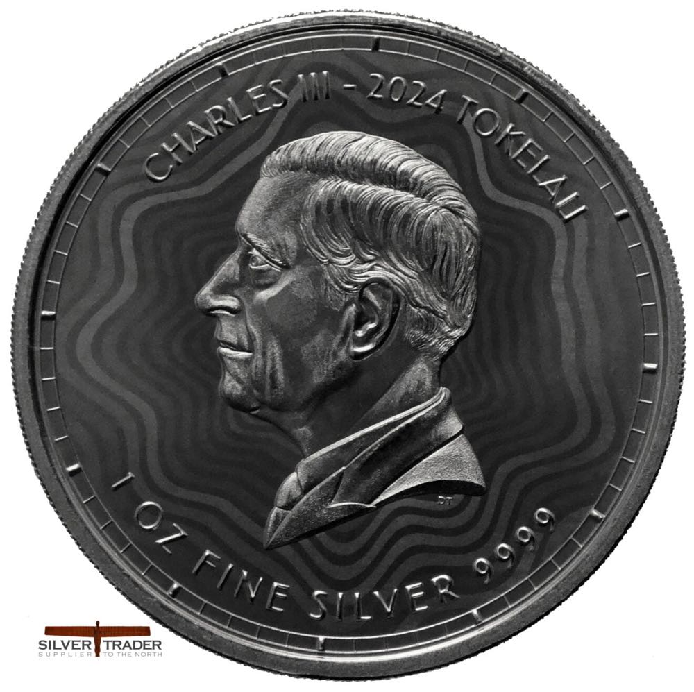 Chronos Panta Rhei Silver Bullion  coin collectible - Main Image 2