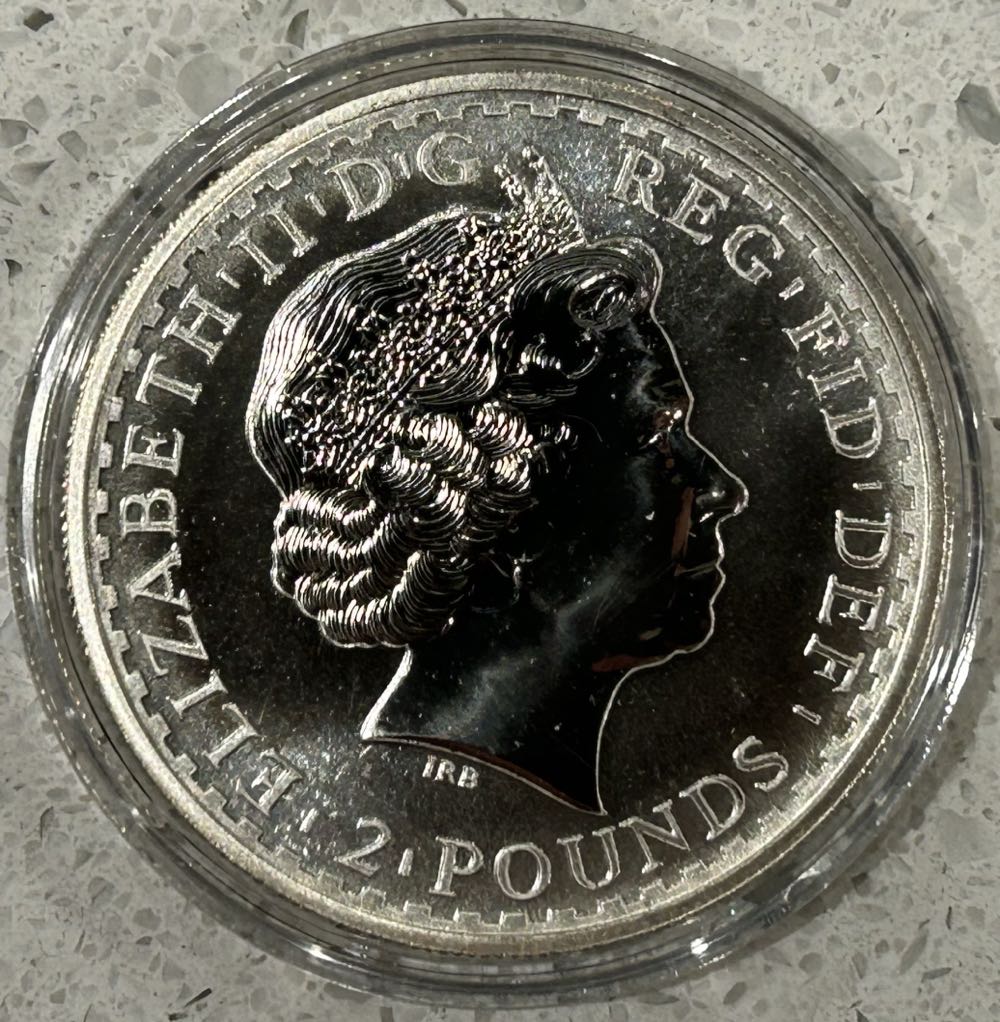 2002 Britannia - Standard  coin collectible - Main Image 2