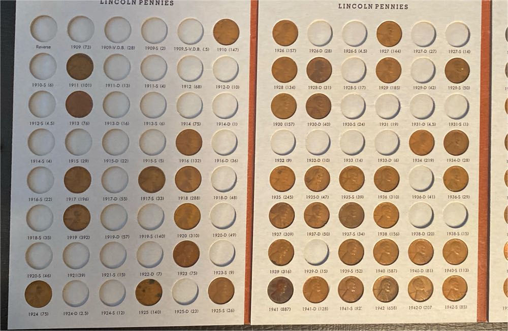 Coin Book 01b - 1909-1978 Lincoln Cent Dansco  coin collectible - Main Image 2