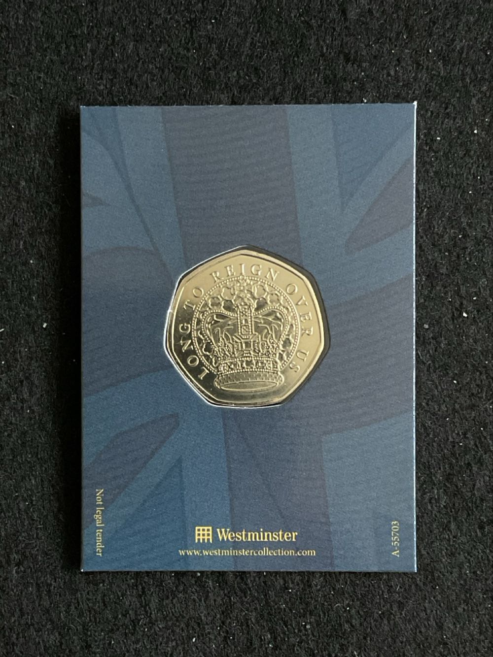 Kings Christmas Speech Medal  coin collectible - Main Image 2