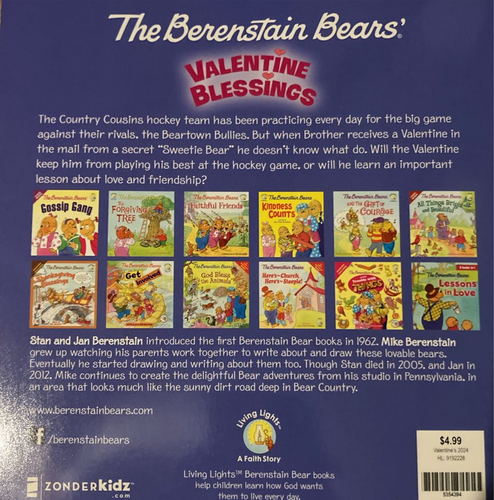 The Berenstain Bears Valentine Blessings  coin collectible - Main Image 2