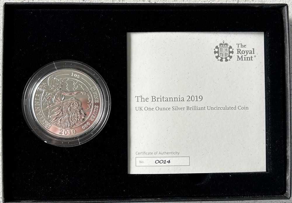 2019 Britannia - BU  coin collectible - Main Image 3
