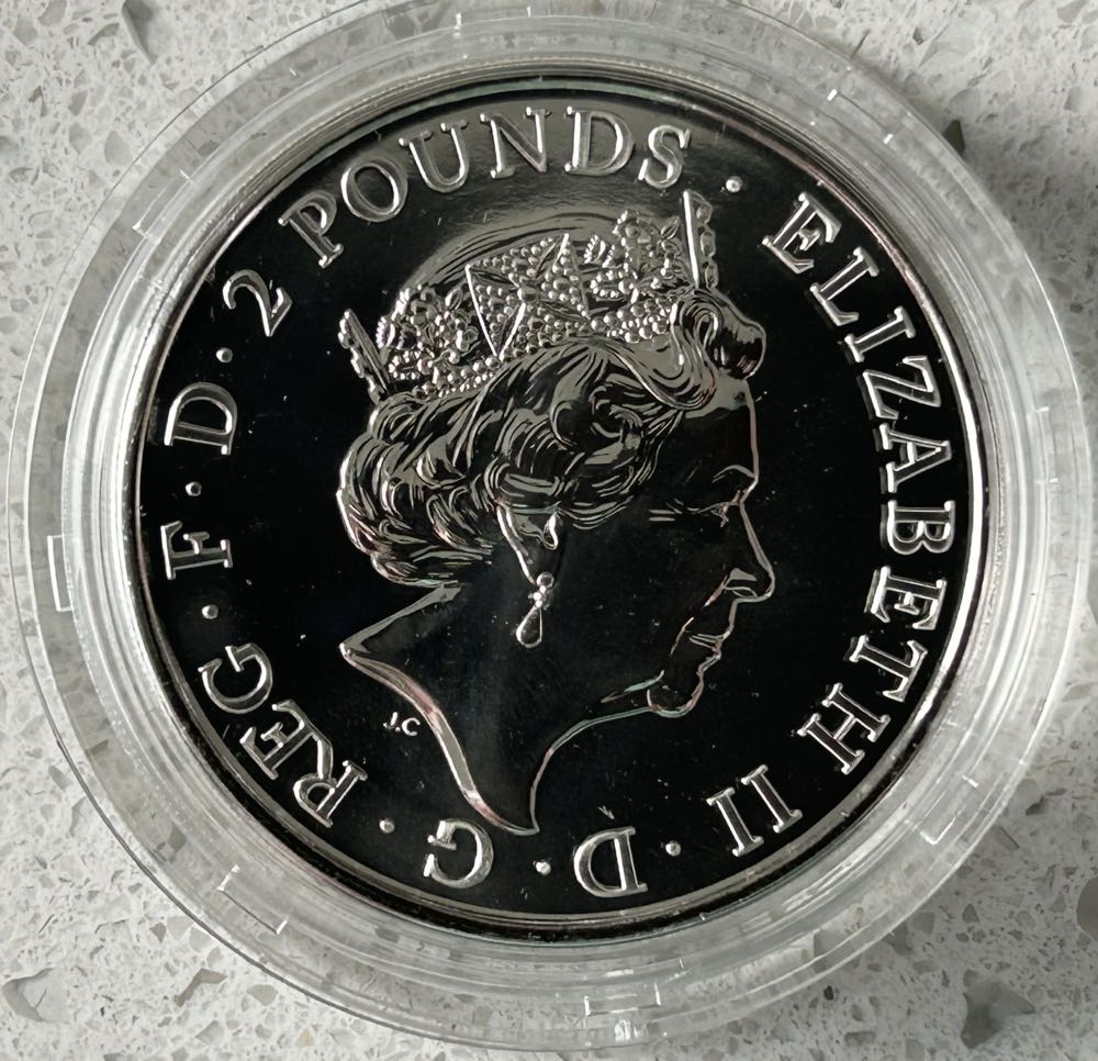 2022 Britannia - BU  coin collectible - Main Image 2