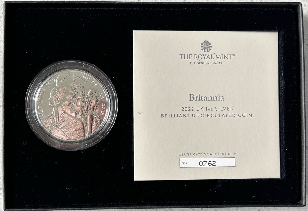 2022 Britannia - BU  coin collectible - Main Image 3